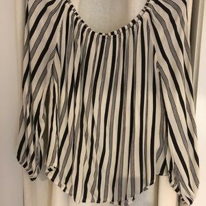 Billabong striped off the shoulder
